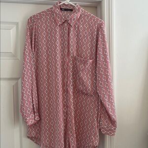 Zara women's long shirt